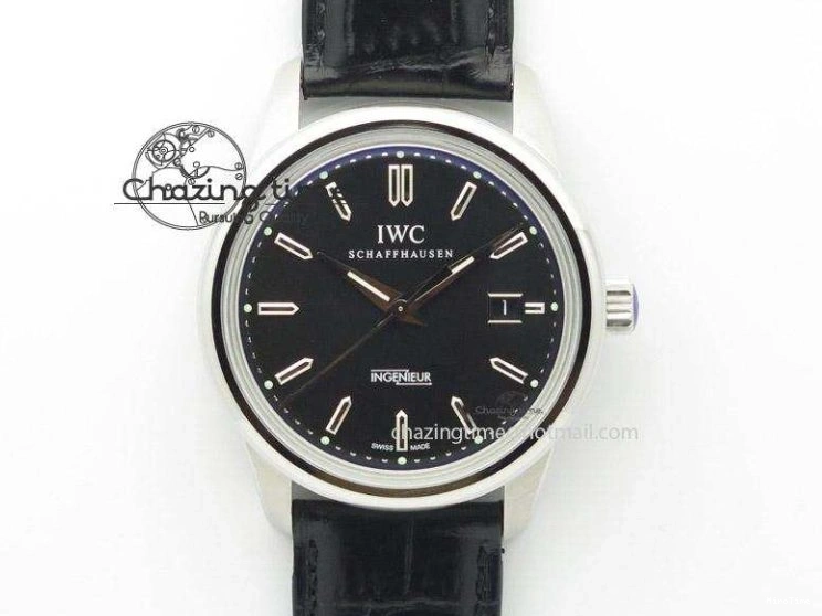 MIROTIME 0122 Portofino Automatic SS TWF 1:1 Best Edition Silver Dial Gold Markers on Brown Leather Strap A Bright 7203